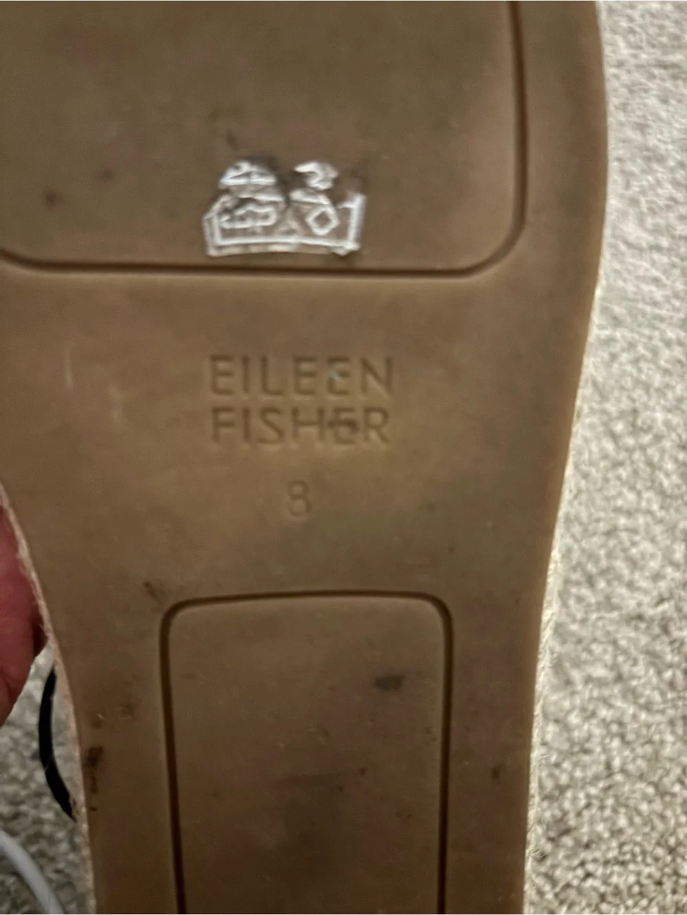Eileen Fisher Black Lace-Up Espadrille Sandals